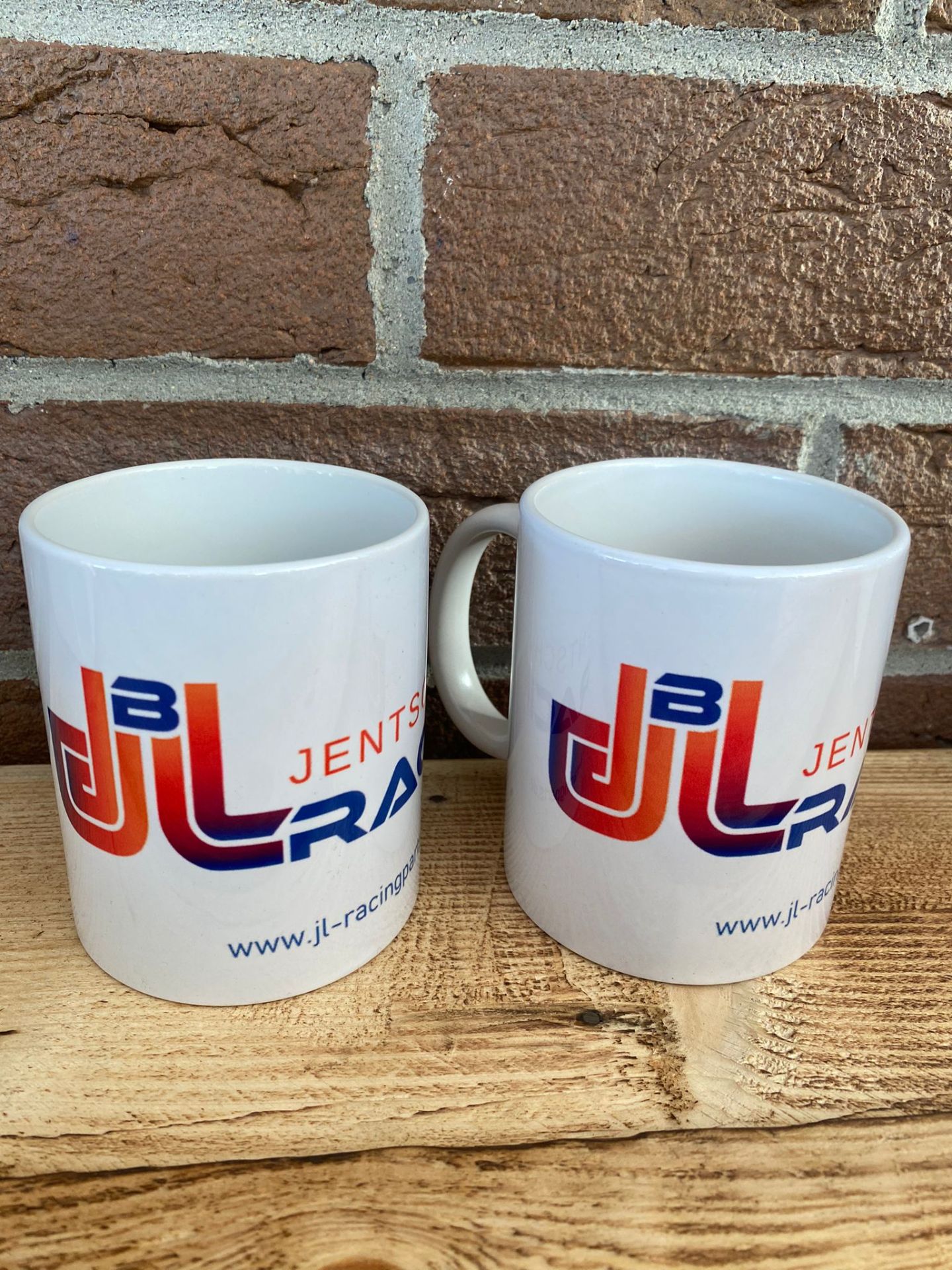 Tasse weiß, bedruckt